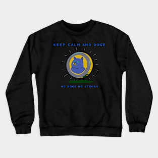 Keep Calm & Dogecoin 03 Crewneck Sweatshirt